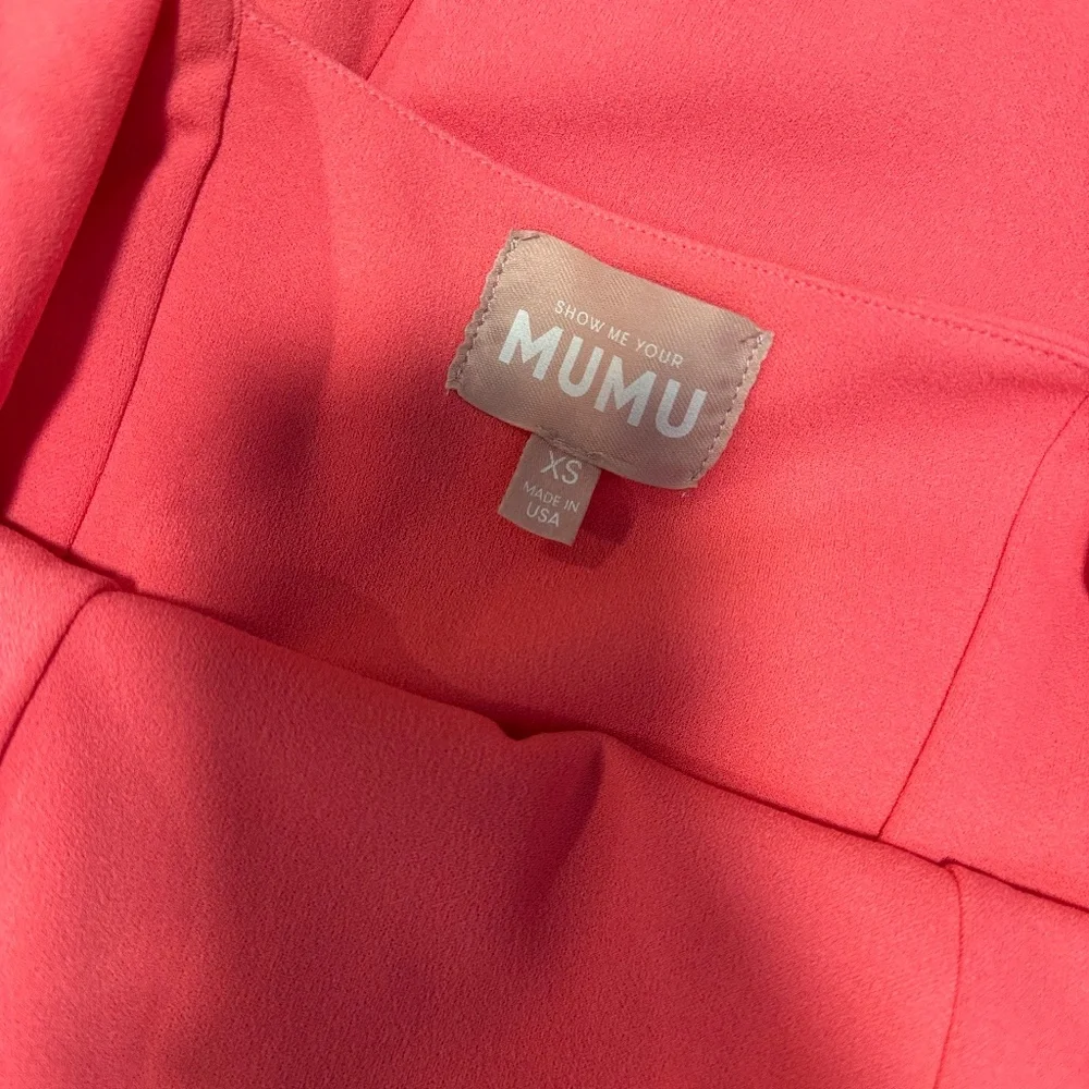 Show Me Your Mumu Eden Midi Dress - Flamingo Pink - XS - Picture 5 of 6